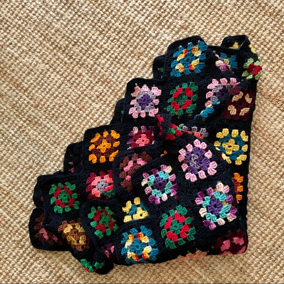 Handmade Crochet Blanket - Picture 2 of 2